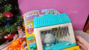 Распаковка игрушек, распаковка сюрпризов. Moose мышка. Mouse in the house. Mama surprise mouse.
