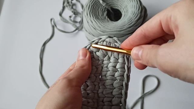 ИДЕАЛЬНЫЙ ОВАЛ крючком из трикотажной пряжи