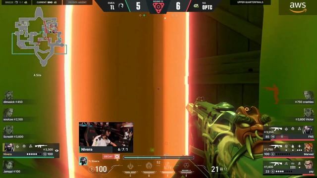 OpTic Gaming vs Team Liquid - HIGHLIGHTS | Valorant Champions 2022 смотреть онлайн
