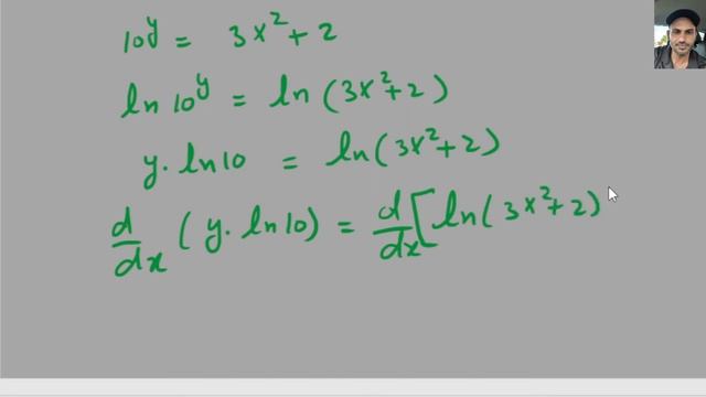 Derivative of Log Function log(3𝑥^2 + 2) смотреть онлайн