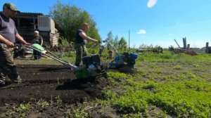 тест мотоблоков большой заезд