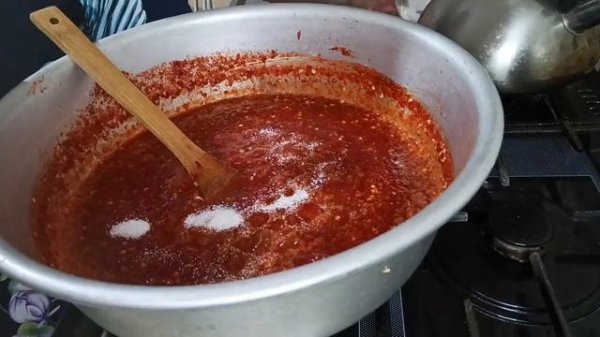 ГОРЬКО-СЛАДКИЙ СОУС ИЗ ГОРЬКОГО ПЕРЦА ЦИЦАК НА ЗИМУ. 🌶️🌶️🌶️💯💥
