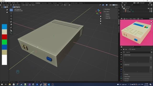 SUP Blender Speed Modeling смотреть онлайн