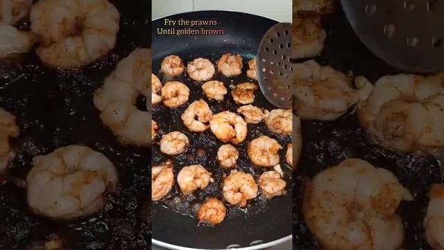 Chilli Garlic Prawns. #shorts #prawnrecipes смотреть онлайн
