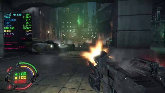 HARD RESET REDUX | Intel HD 620 | i5 7200U | Gameplay смотреть онлайн