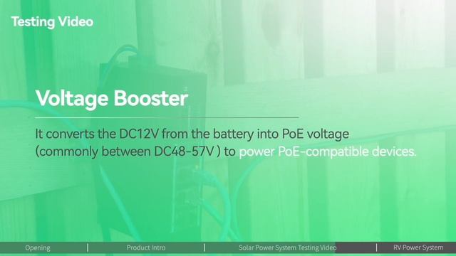 Testing Video: Using PoE Switch to boosting up DC12V to PoE 802.3 af/at in RV/Solar Power System смотреть онлайн