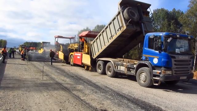 Перегружатель асфальта MF 250 смотреть онлайн