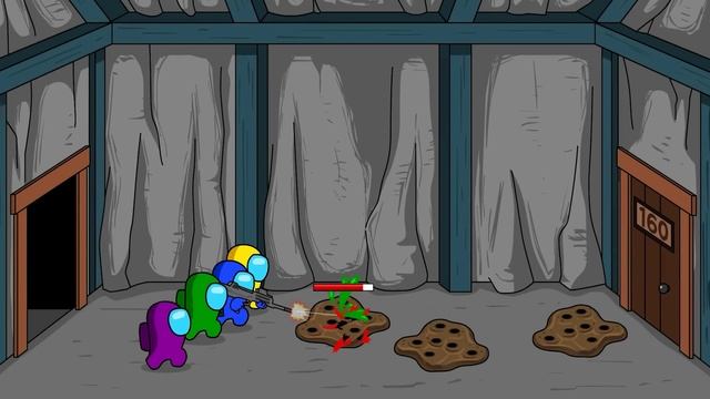 АМОНГ АС ПРОТИВ МОНСТРОВ смотреть онлайн