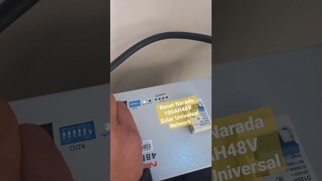 Reset Narada Lithium ion Battery incase of Alarm or Short circuit fault смотреть онлайн