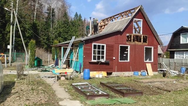 Разбираем старый дачный дом своими руками. Часть 10 смотреть онлайн