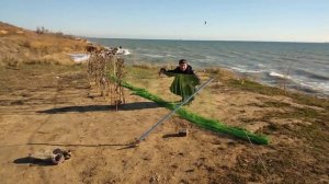 Как я расставляю тайник для ловли птиц.