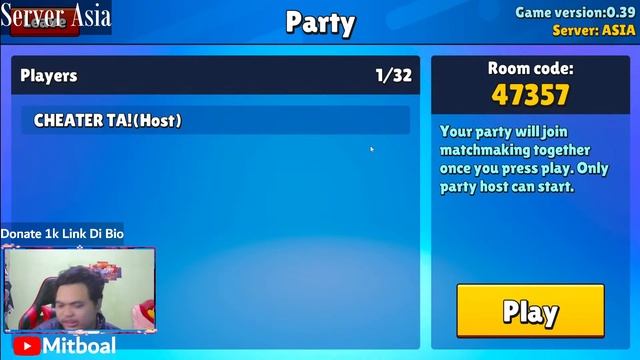 BOCIL PUSH CROWN AKUN MITBOAL?! - Stumbleguys Indonesia