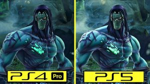 Сравнение графики Darksiders 2 Deathinitive Edition для PS5 и PS4 Pro
