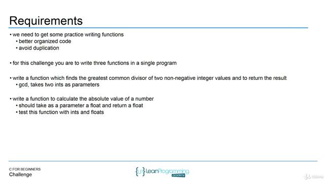 60 Challenge Write some functions смотреть онлайн