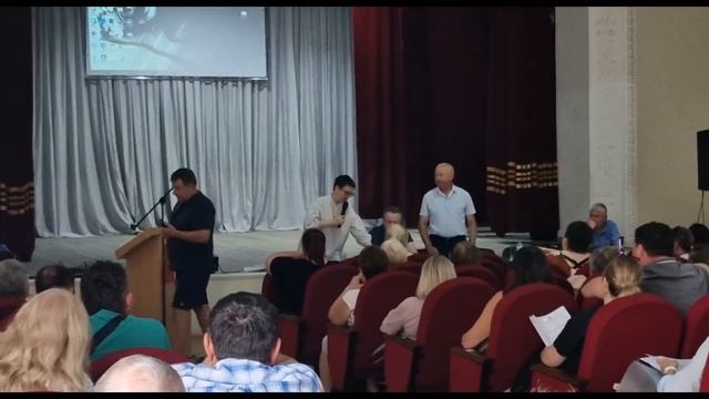 НАТУХАЕВСКАЯ.ГЕНПЛАН.Встреча с представителями ВЛАСТИ от 15 иЮля(фрагменты) #переезднаюг