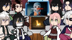 Реакция Хашира+Танджиро на тт