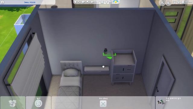 White & Simple House | The Sims 4 | Speed build | No CC смотреть онлайн