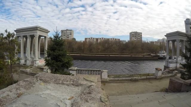 Time Lapse пристань "Серебряный Бор" смотреть онлайн