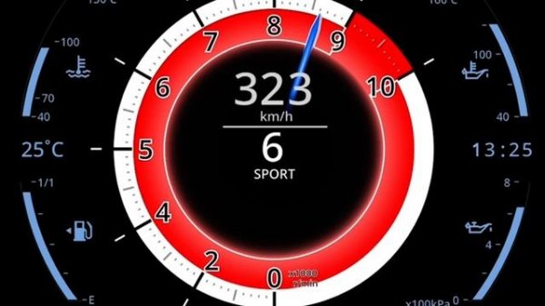 Lexus LFA Top Speed Test