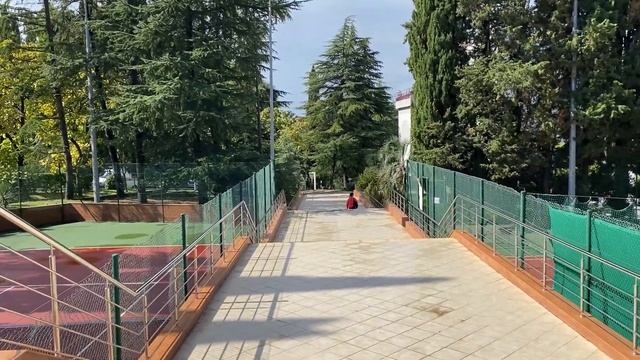 Норильск-Сочи/Территория санатория Заполярье 2021г./И снова лето/ Лечебные корпуса.