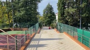 Норильск-Сочи/Территория санатория Заполярье 2021г./И снова лето/ Лечебные корпуса.