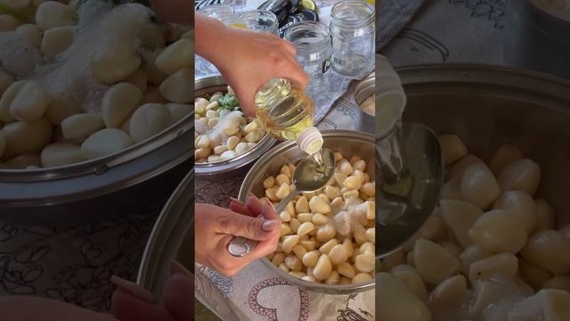 Заготовка чеснока на зиму 🧄👍🫶 #мойдневник смотреть онлайн