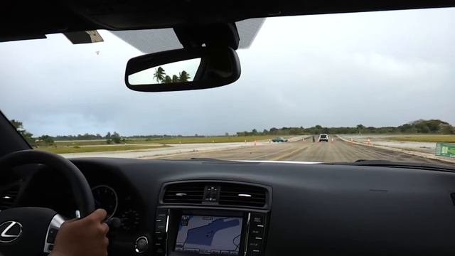 2012 Lexus ISF Standing half mile смотреть онлайн