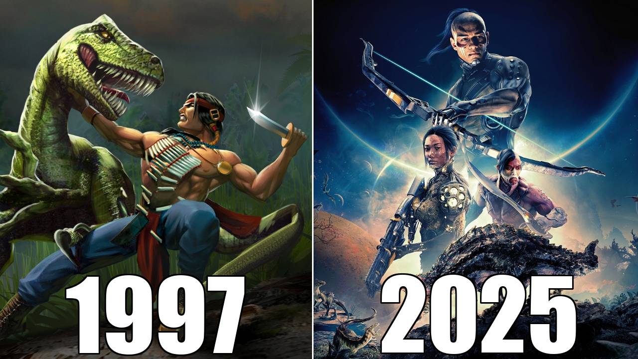 Эволюция серии игр Turok [1997-2025] смотреть онлайн