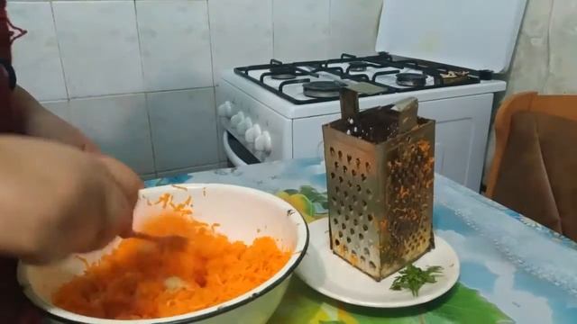 Простейший салат из моркови за 5 минут
