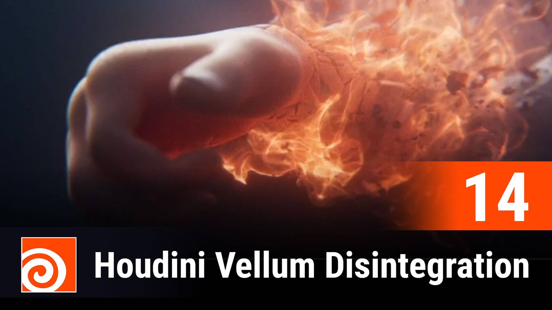 Houdini Vellum Disintegration - 14 Render Setup смотреть онлайн