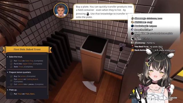 【Cooking Simulator】 PROVING LUNA CAN COOK【MyHolo TV】 смотреть онлайн