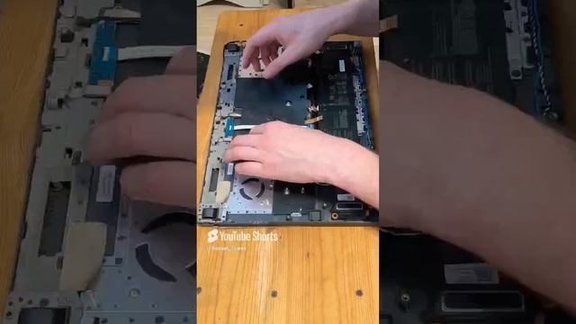 Замена клавиатуры asus rog strix G17 #shorts смотреть онлайн