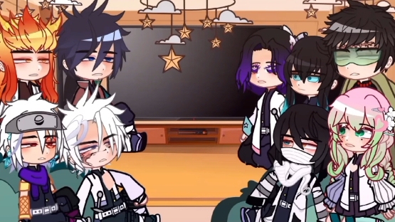 Реакция хашира на Камадо Танджиро смотреть онлайн