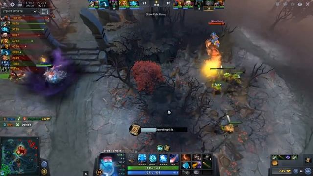 MidOne Storm vs Arteezy Anti-Mage — New World Record 9439 MMR Dota 2 смотреть онлайн