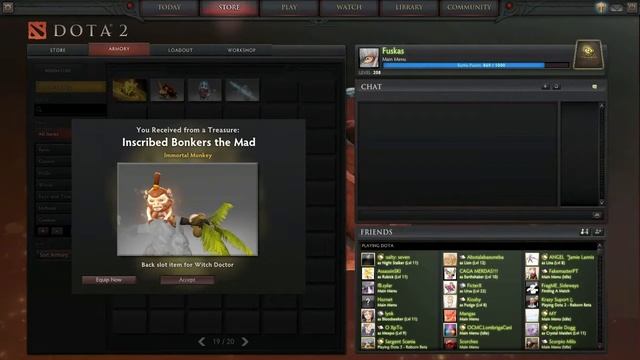 Dota 2 - Opening Immortal Treasures III смотреть онлайн