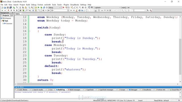 39 Switch Statement смотреть онлайн