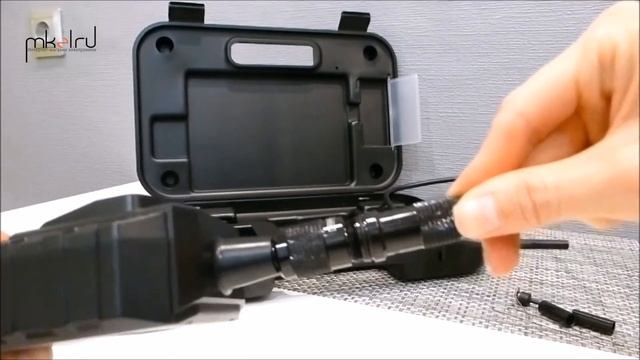 Инспекционная камера (эндоскоп) GL9018 с дисплеем и записью на карту памяти смотреть онлайн