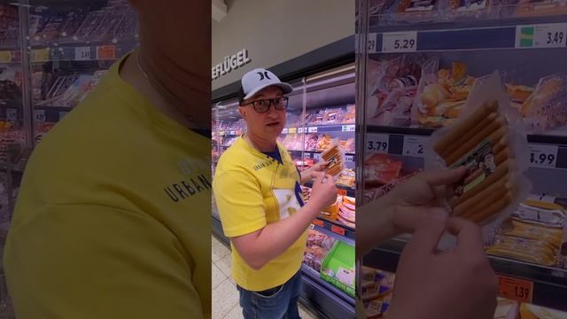 Очень вкусная Варёная Колбаса,САЛО,Сардельки, Ливерная,Сосиски от Дымов в Германии DYMOW KAUFLAND смотреть онлайн