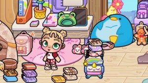 Выпал снежок. Алина и Милана поехали в лагерь со школой. Семья в Аватар Ворлд.@MilaGame  ❤️❤️