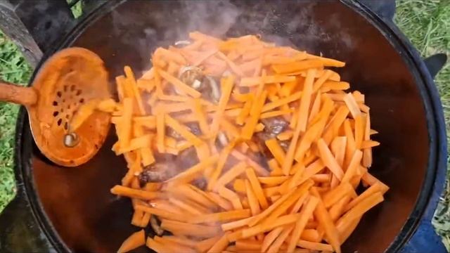 PILAF WITH BEEF, 100% UZBEKIAN NATIONAL DINNER.