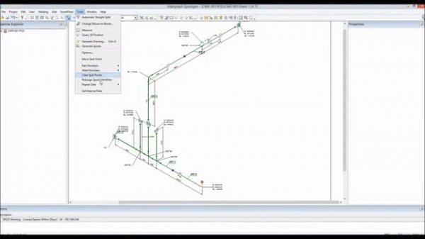 Pipe Spooling with Intergraph Smart Spoolgen