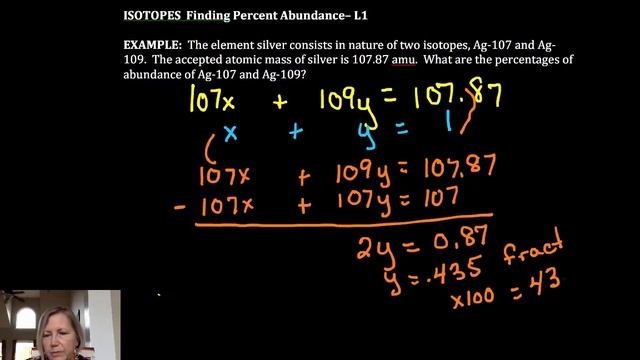 Doc Dena Chemistry 1.2.A ISOTOPES Finding Percent Abundance смотреть онлайн