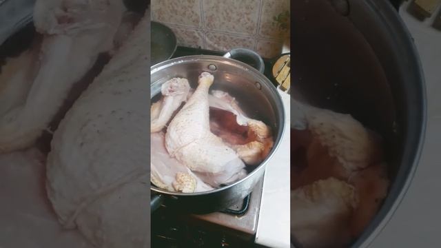 #shorts Готовлю деревенский хинкал.С домашней курицей. смотреть онлайн