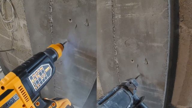 Cordless vs Corded Rotary Hammer Comparispn - Ingco CRHLI20228 vs Bort BHD 900 смотреть онлайн