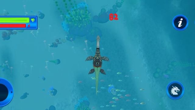 Ultimate Sea Dinosaur Monster : Water World Android Gameplay смотреть онлайн