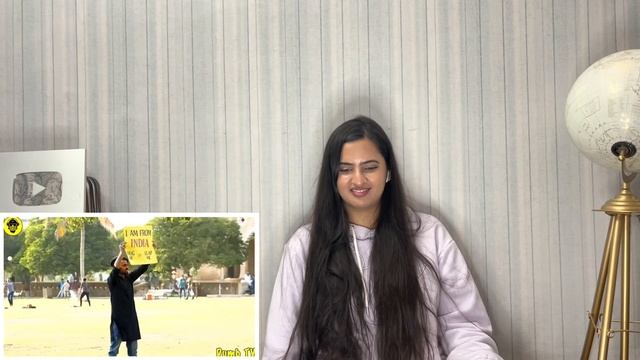 Indian Reaction On Dumb Tv | I am From India: Huge me Or Slap Me | Social Experiment| Sidhu Reacts смотреть онлайн