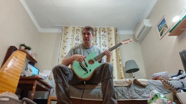 Полный обзор китайской реплики Fender Acoustasonic в стоке без доработок и отстроек