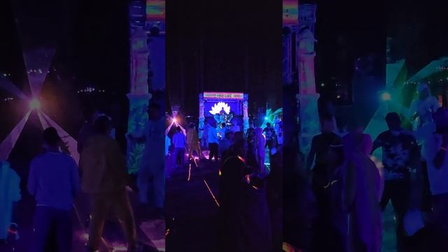 Spiralfractal In Forest. India Festival, Novosibirsk