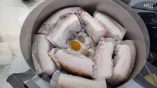 Даже застаревшое сало по этому способу будет таять во рту! смотреть онлайн