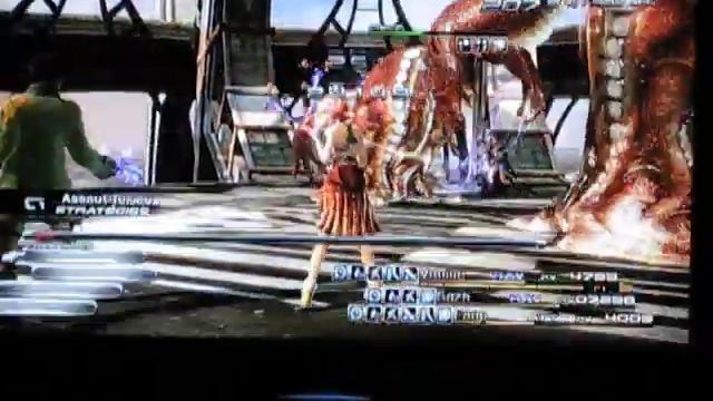 FFXIII mission 60 titan flan 5☆ battle смотреть онлайн